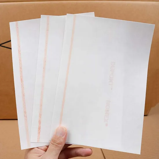 Material aislante Nmn 6640 Nomex Maylar Film DuPont Nomex 410 Papel aislante